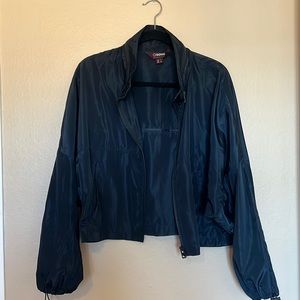 CISONO crop blue jacket